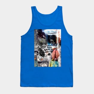 Spooky Portraits Tank Top